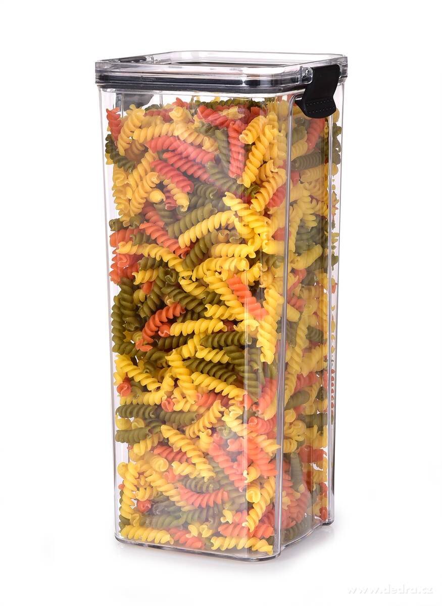 HERMETIC, 1, 8 L, dóza na sypké potraviny se silikonovým těsněním