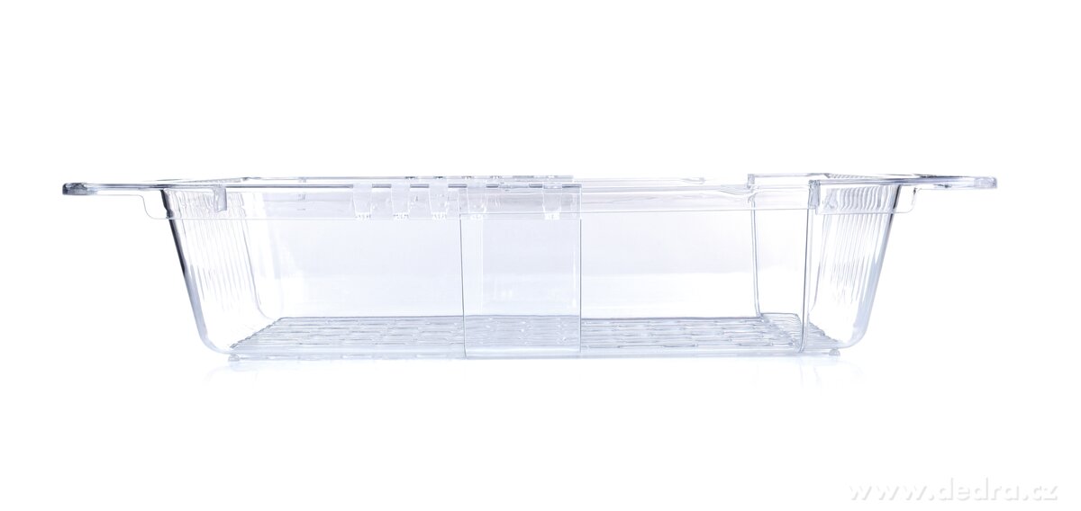 Nastavitelný odkapátor, cedník do dřezu, průhledný – náhled 2 | Grand Móda