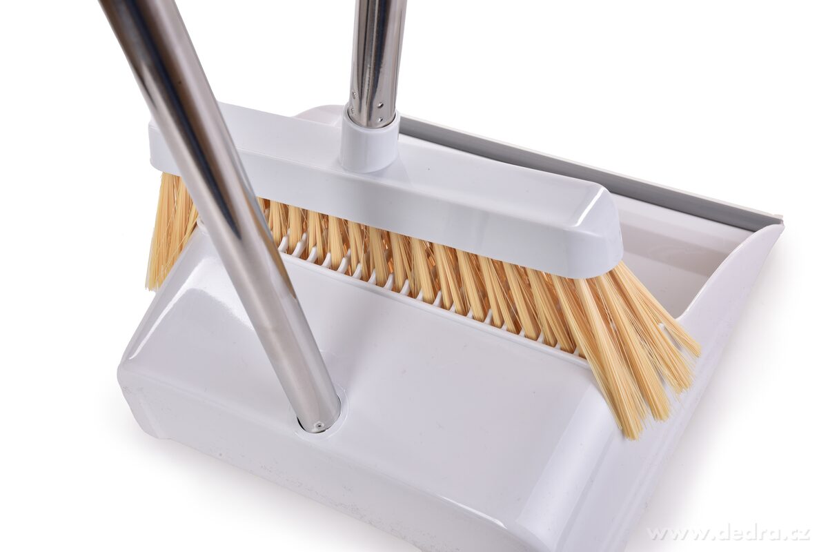NEHRBÍCÍ DUO, 2v1 smeták s dlouhou rukojetí a vyčesávací lopatkou, 91 cm – náhled 6 | Grand Móda