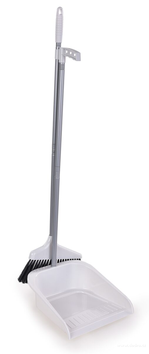 NEHRBÍCÍ DUO, 2v1 smeták s dlouhou rukojetí & vyčesávací lopatkou, 85 cm – náhled 2 | Grand Móda