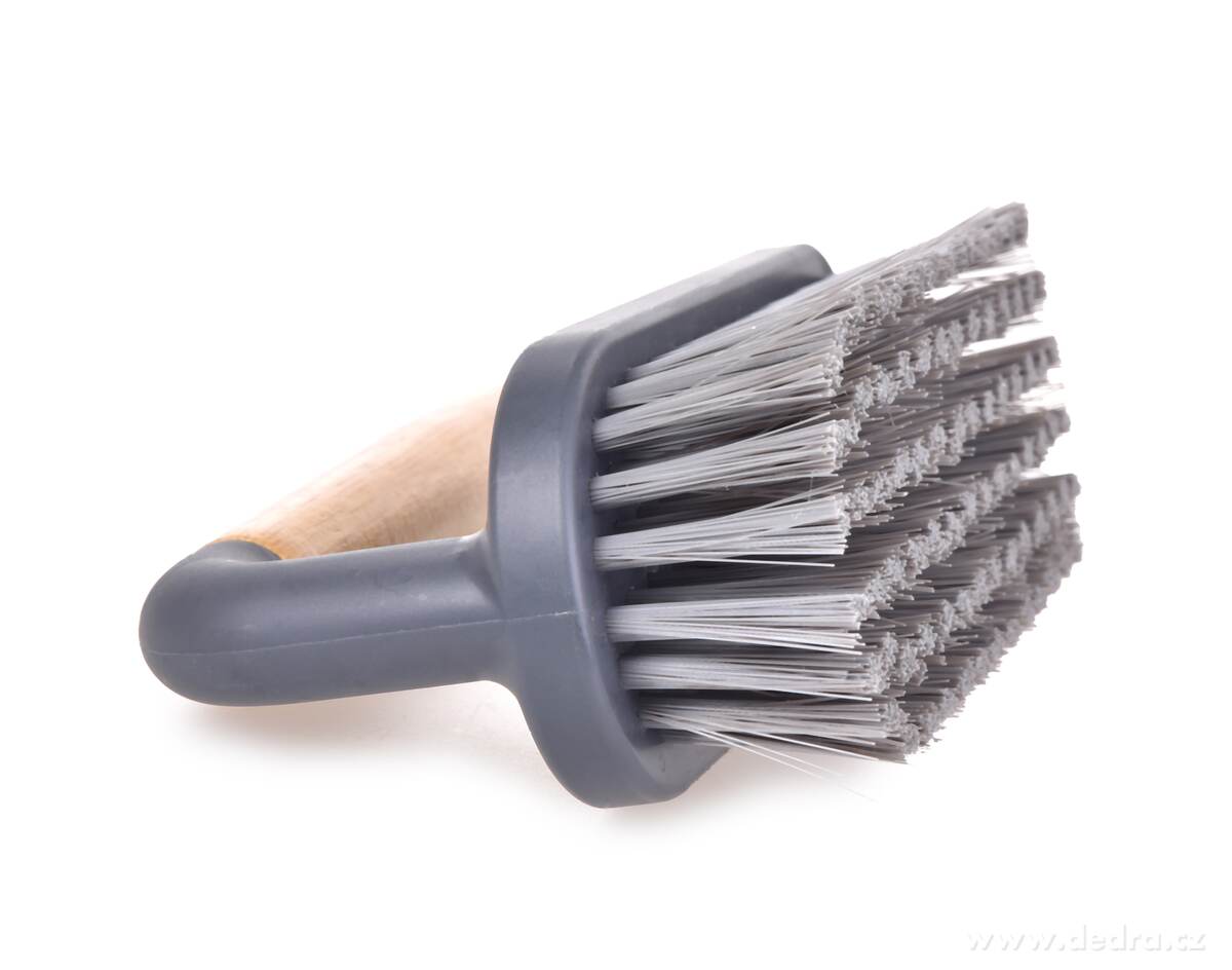 GoEco® BAMBOO, Kartáč na čištění & úklid typ „žehlička“ s bambusovou rukojetí – náhled 3 | Grand Móda