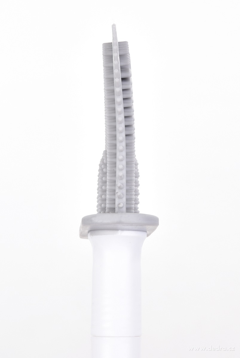 GoEco®, Plochá WC štětka se silikonovými štětinami, hygienický toaletní kartáč – náhled 6 | Grand Móda