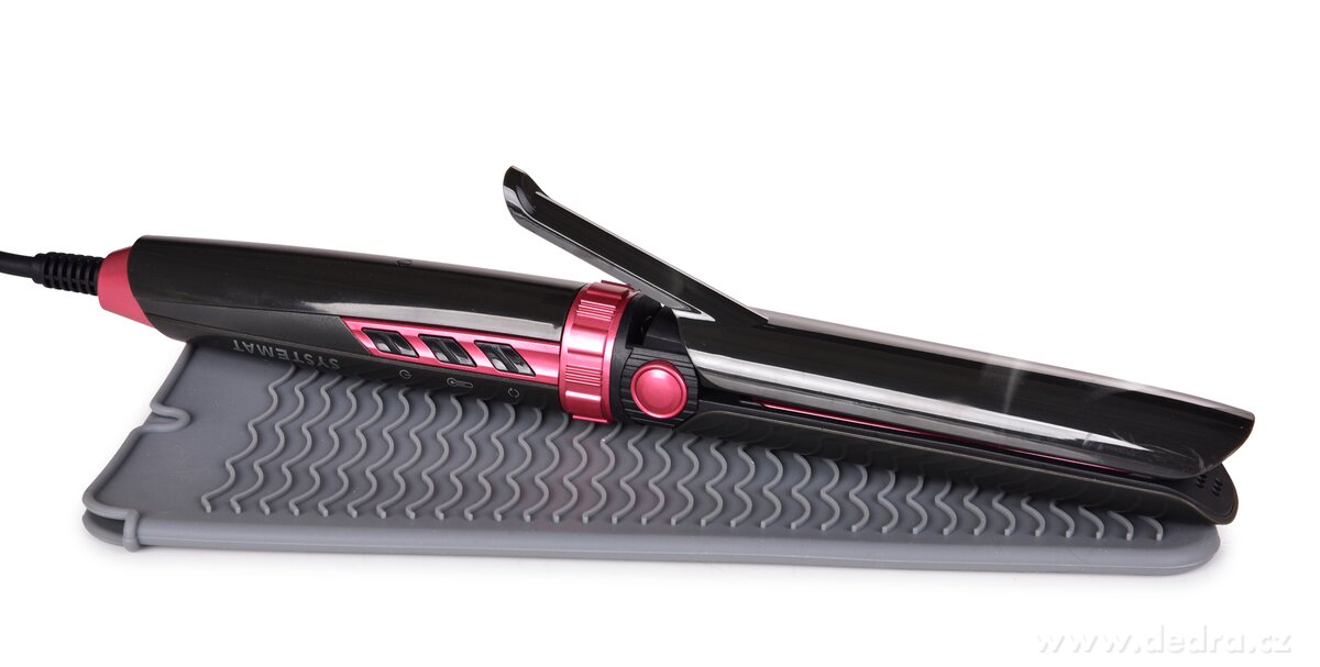 PARKOVIŠTĚ, Silikonové pouzdro 2v1 na kulmu a žehličku, na cestování i odkládání horkých spotřebičů | Fény, kulmy a držáky | Grand Móda