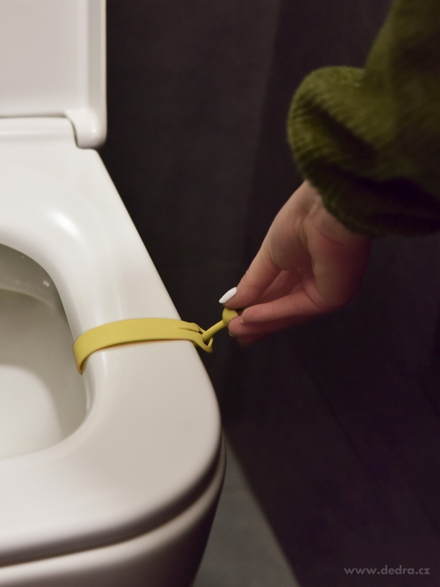 PRKNOZDVIH, Hygienické poutko na WC prkénko, Zvedátko na toaletní prkénko | WC doplňky | Grand Móda