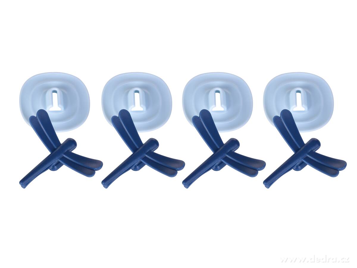 VÁŽKY, Stylové magnetické háčky, na ručníky bez poutka, sada 4 ks – náhled 2 | Grand Móda