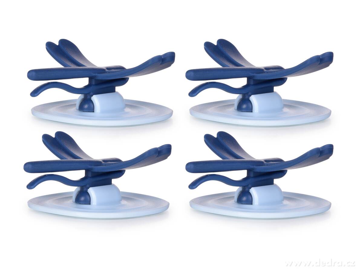 VÁŽKY, Stylové magnetické háčky, na ručníky bez poutka, sada 4 ks – náhled 5 | Grand Móda