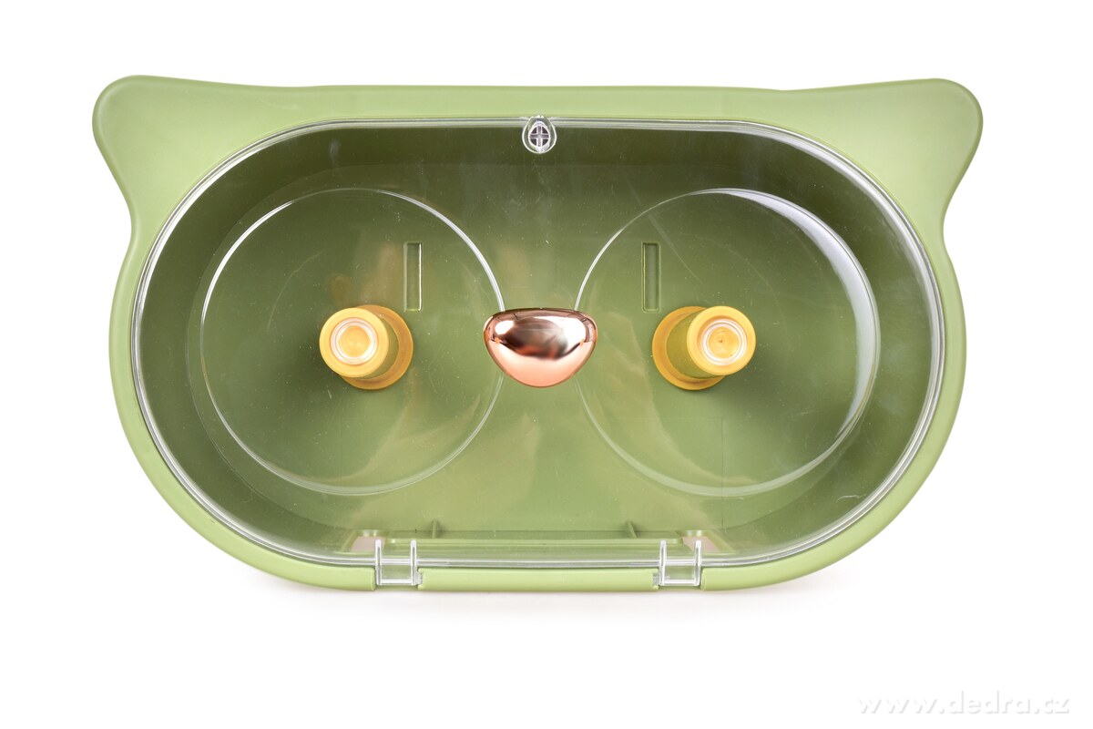 SOVA, závěsná skříňka na 2 role toaletního papíru, samolepicí úchyt, 2v1 s poličkou, olivová – náhled 2 | Grand Móda