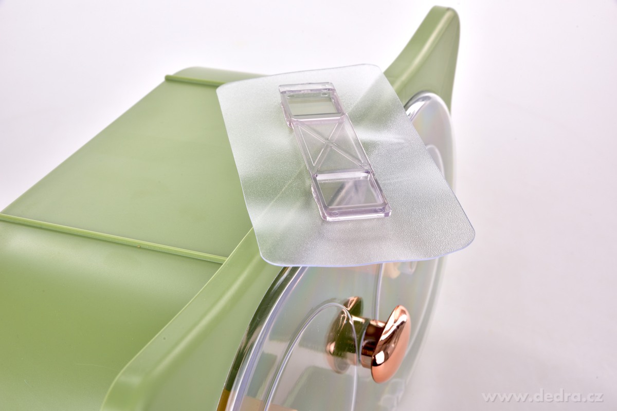 SOVA, závěsná skříňka na 2 role toaletního papíru, samolepicí úchyt, 2v1 s poličkou, olivová – náhled 3 | Grand Móda