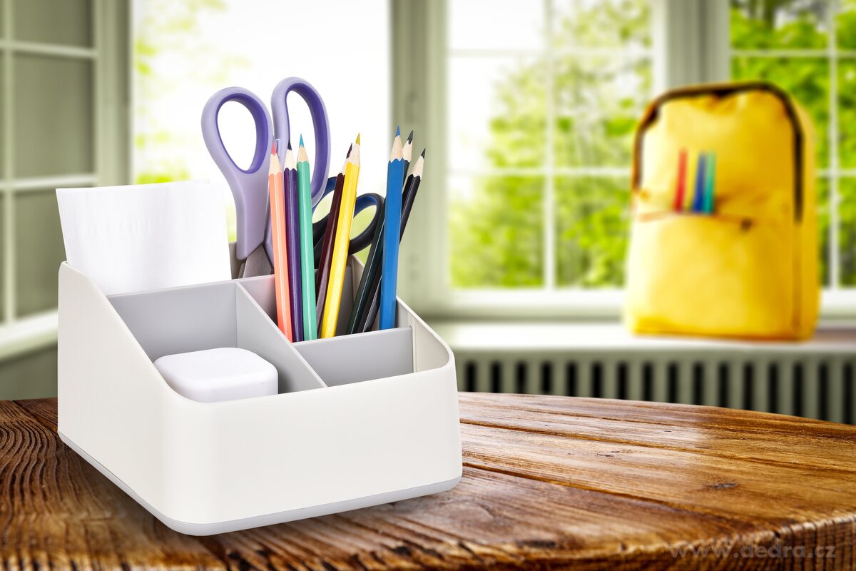 17 cm kancelářský organizér se čtyřmi přihrádkami – náhled 4 | Grand Móda