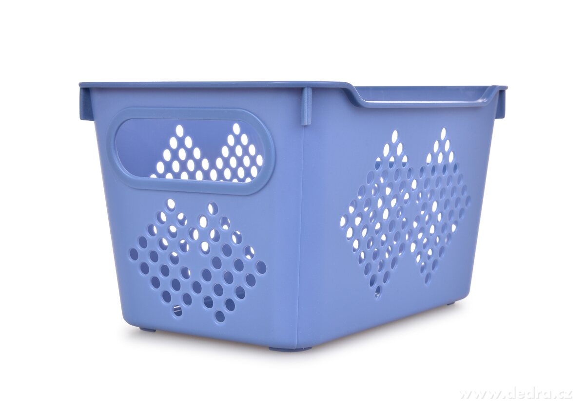 18 cm perforovaný úložný box | Plastové boxy | Grand Móda