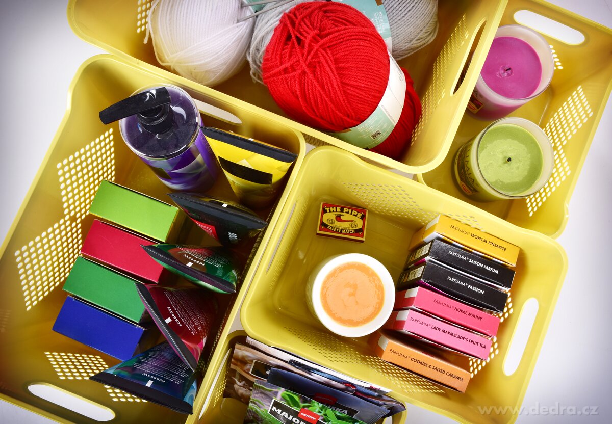 22 cm perforovaný úložný box – náhled 6 | Grand Móda