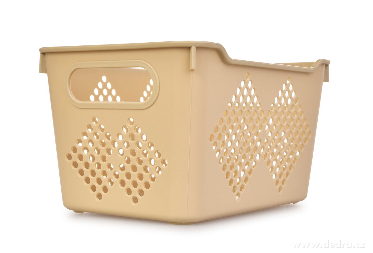 22 cm perforovaný úložný box | Plastové boxy | Grand Móda