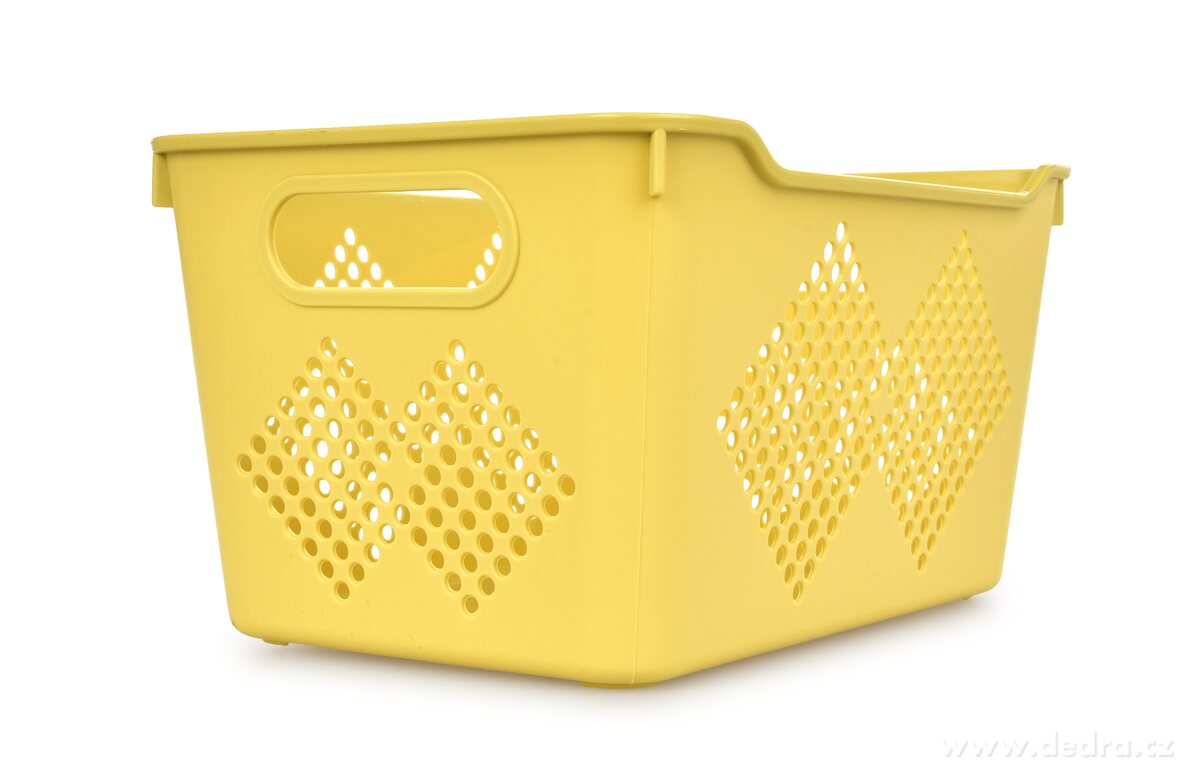 25, 5 cm perforovaný úložný box | Plastové boxy | Grand Móda