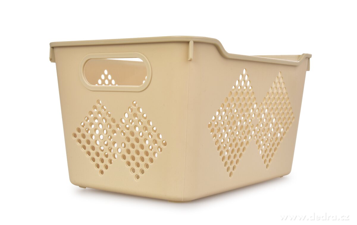 25, 5 cm perforovaný úložný box | Plastové boxy | Grand Móda
