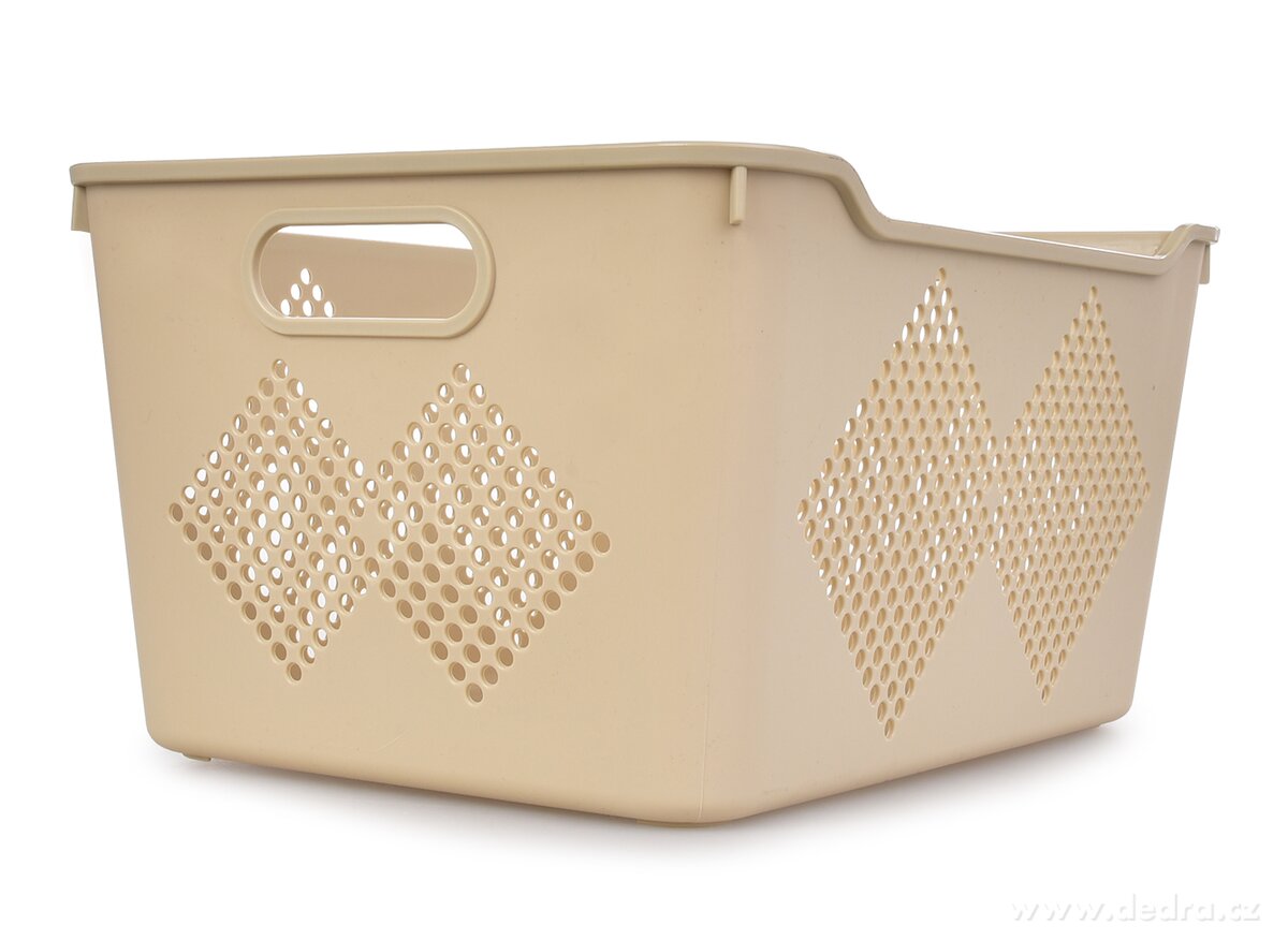 33, 7 cm perforovaný úložný box | Plastové boxy | Grand Móda