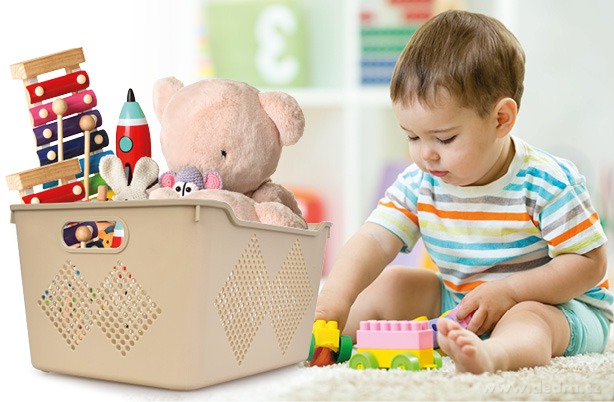 33, 7 cm perforovaný úložný box – náhled 5 | Grand Móda