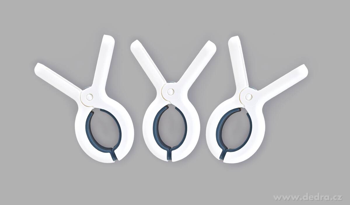 MAXIKOLÍČKY, 3 ks na objemný textil, deky, přikrývky, plážové osušky a lehátka