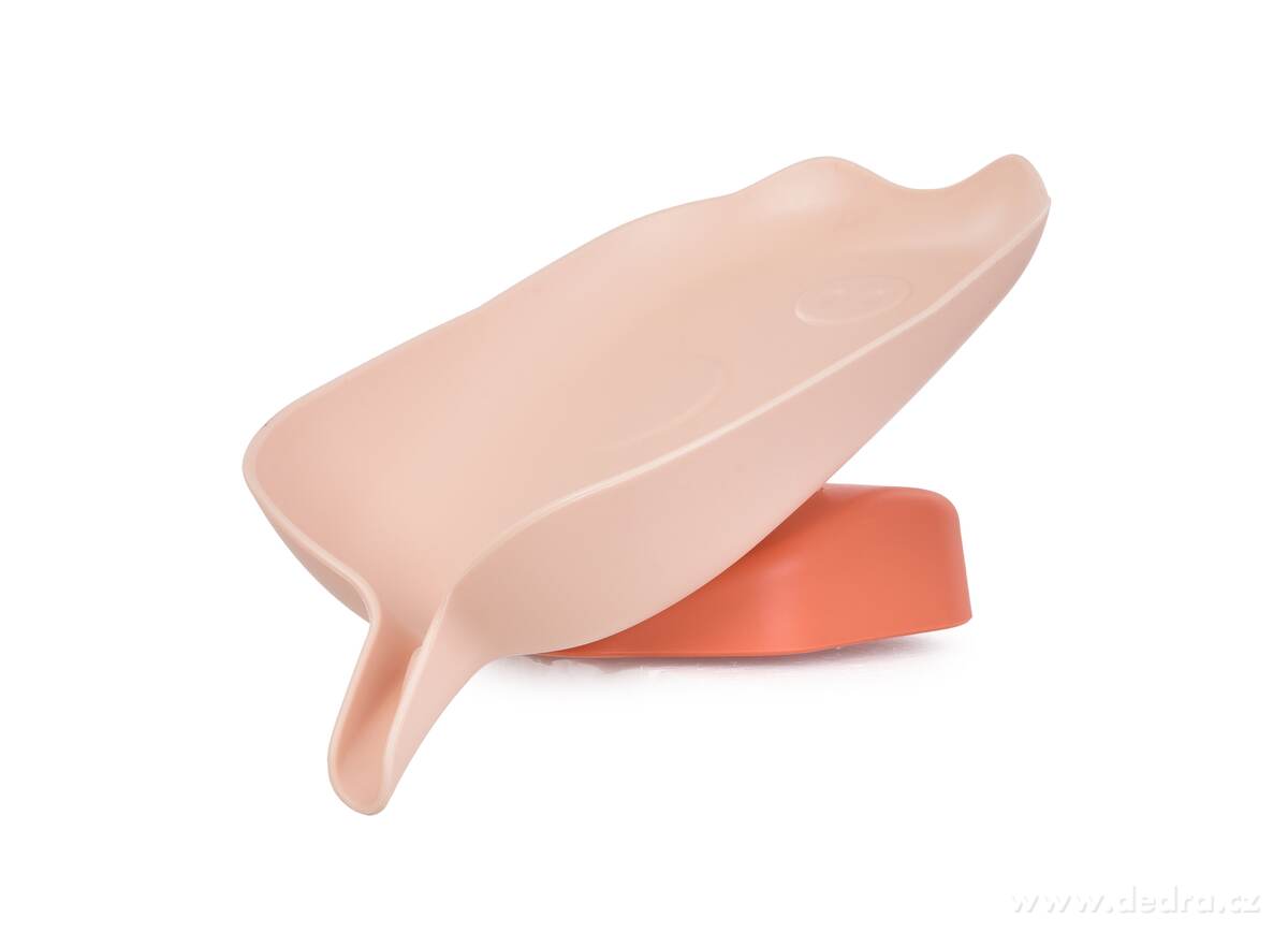 Šikmý mýdlovník s přísavkou a odtokem PRASÁTKO | MŻdlovníky a dávkovače | Grand Móda