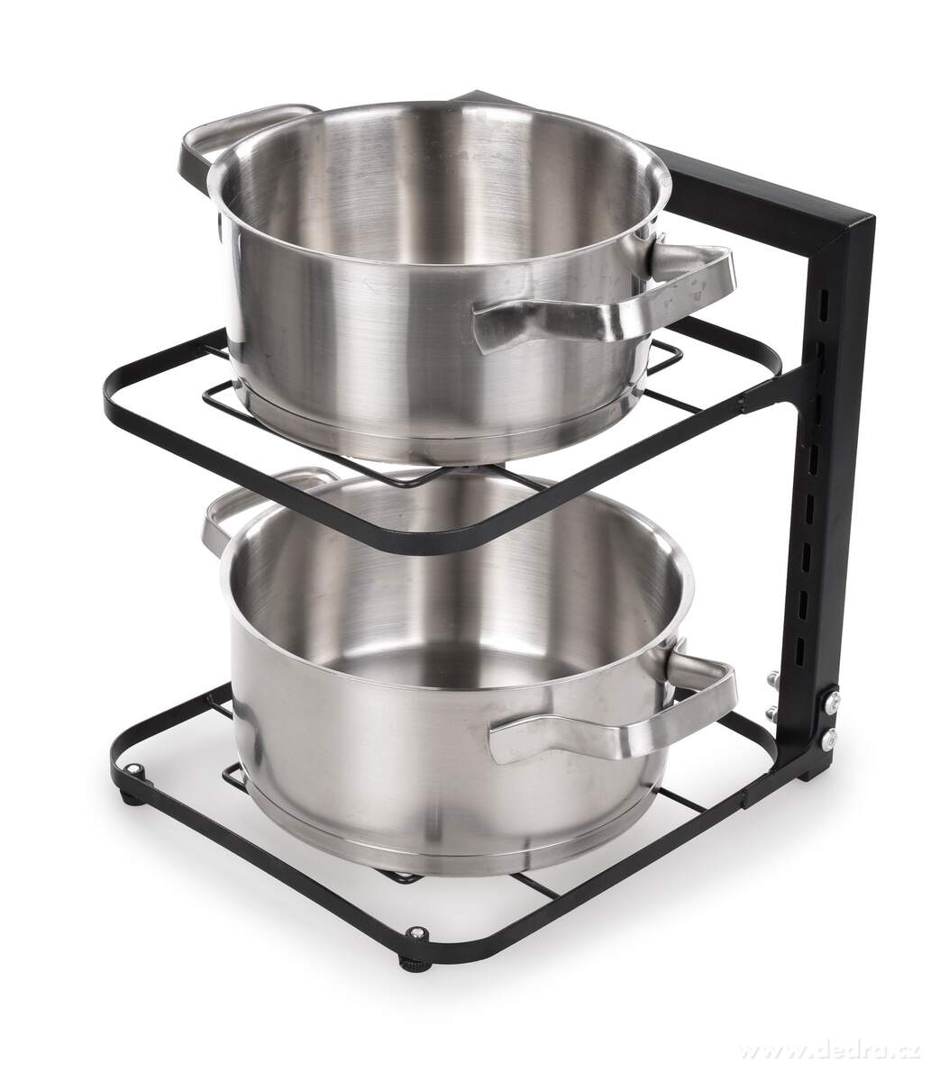 28, 5 cm HRNCOORGANIZÉR regál pro uložení hrnců a dalšího nádobí v kuchyni | Hrnce a pánve | Grand Móda