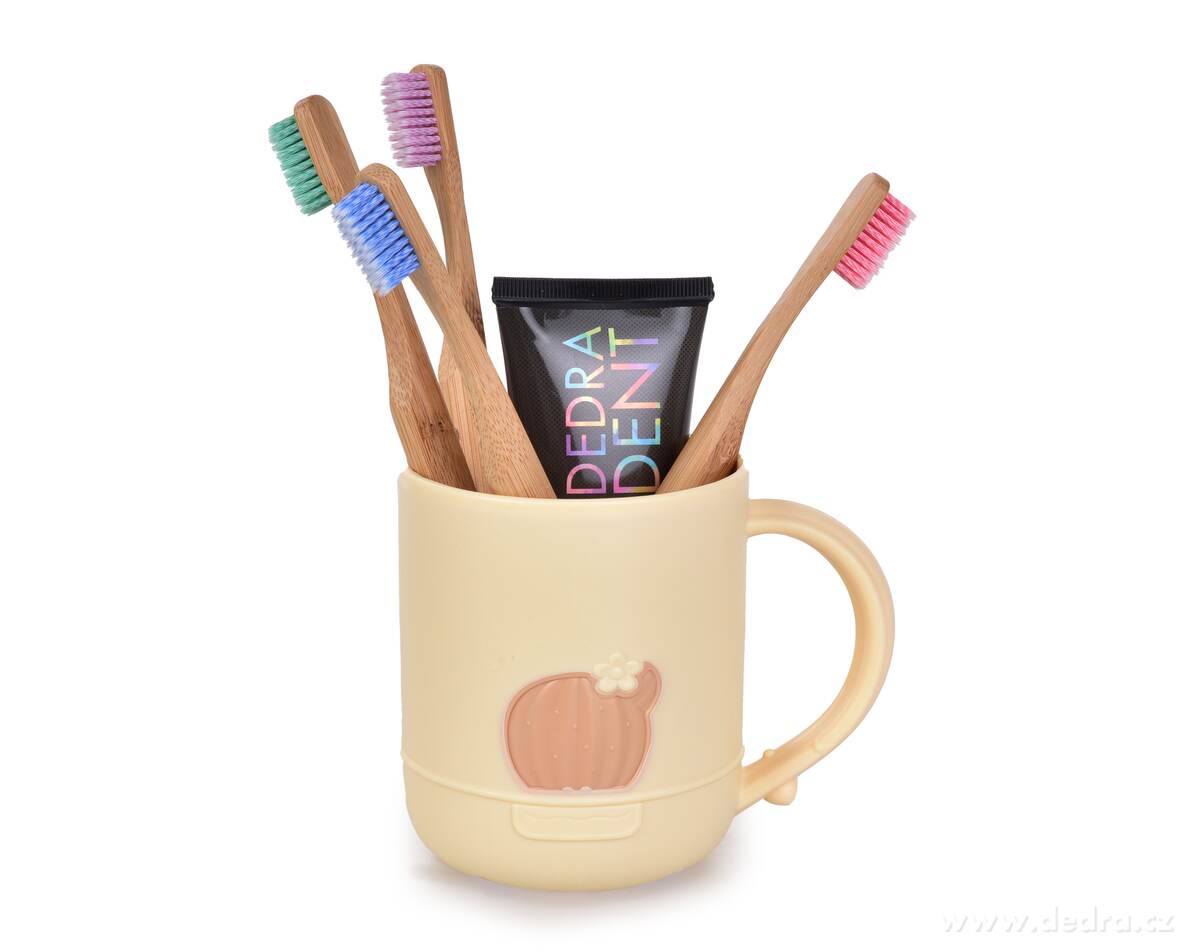 Kelímek na zubní kartáček a pastu CACTUS – náhled 2 | Grand Móda