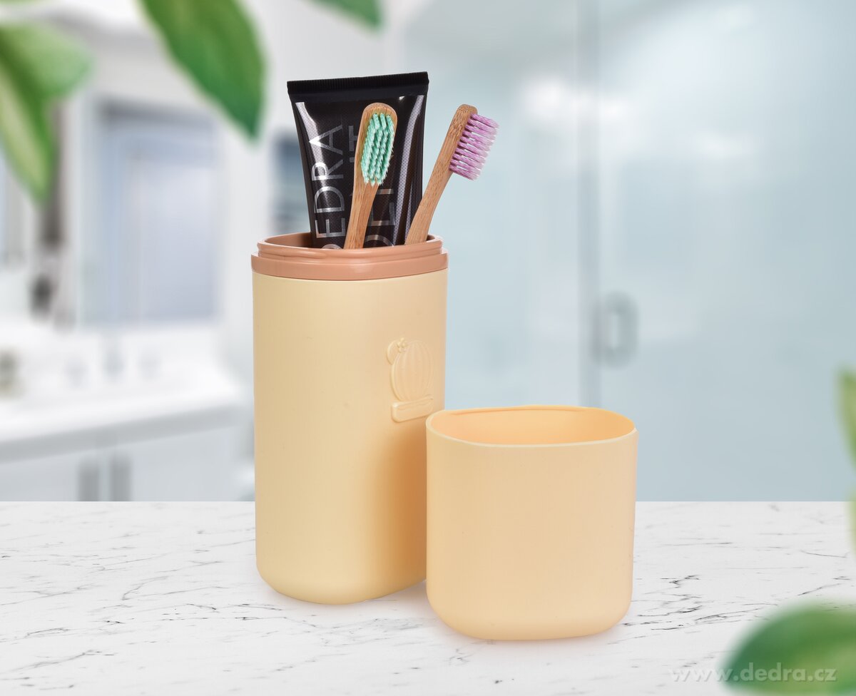Cestovní pouzdro na zubní kartáčky a pastu CACTUS – náhled 3 | Grand Móda