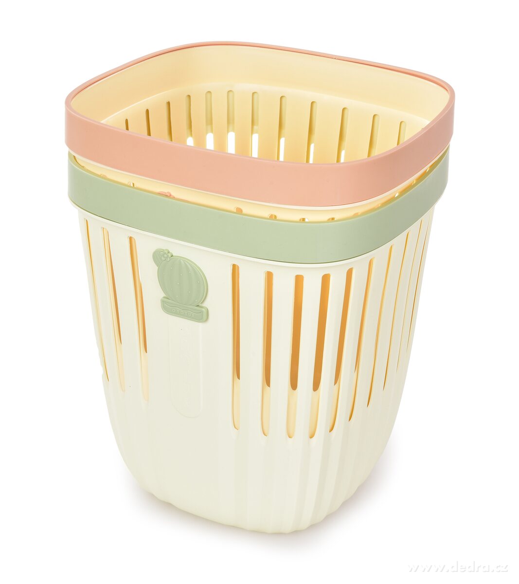 CACTUS, 12 L, elegantní odpadkový koš bez víka s odnímatelným rámečkem – náhled 4 | Grand Móda