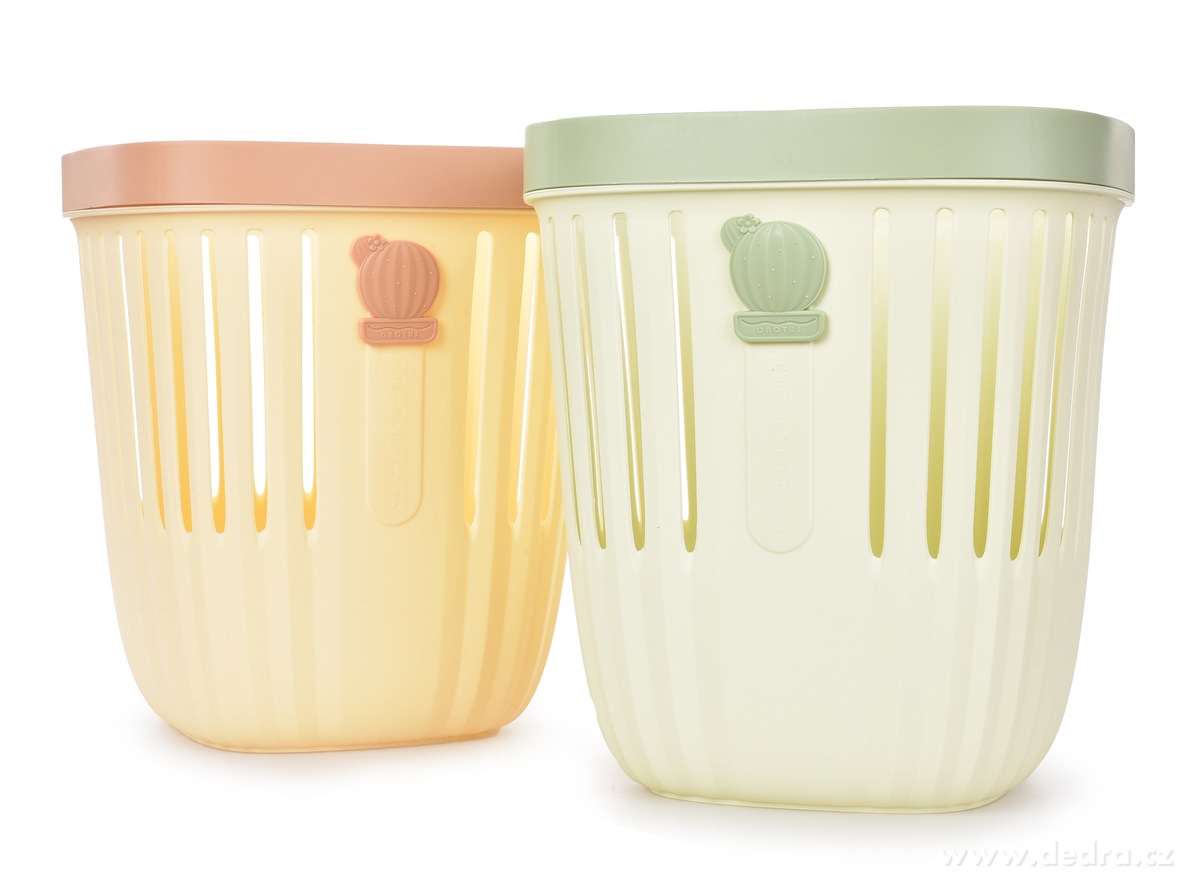 CACTUS, 12 L, elegantní odpadkový koš bez víka s odnímatelným rámečkem – náhled 4 | Grand Móda