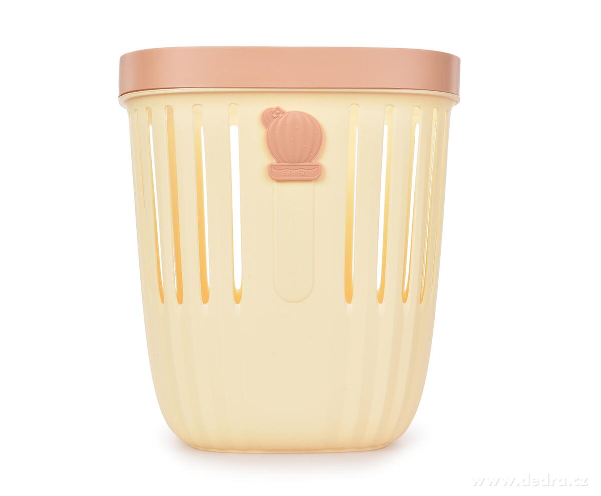 CACTUS, 12 L, elegantní odpadkový koš bez víka s odnímatelným rámečkem – náhled 5 | Grand Móda