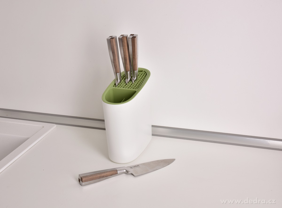 GOURMET, 2v1 šikmý stabilní stojan a odkapávač na nože – náhled 3 | Grand Móda