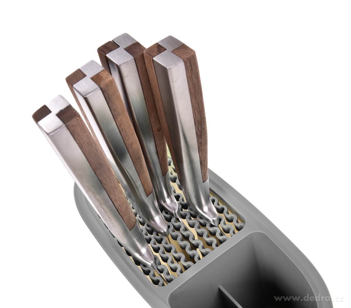 GOURMET, 2v1 šikmý stabilní stojan a odkapávač na nože – náhled 4 | Grand Móda