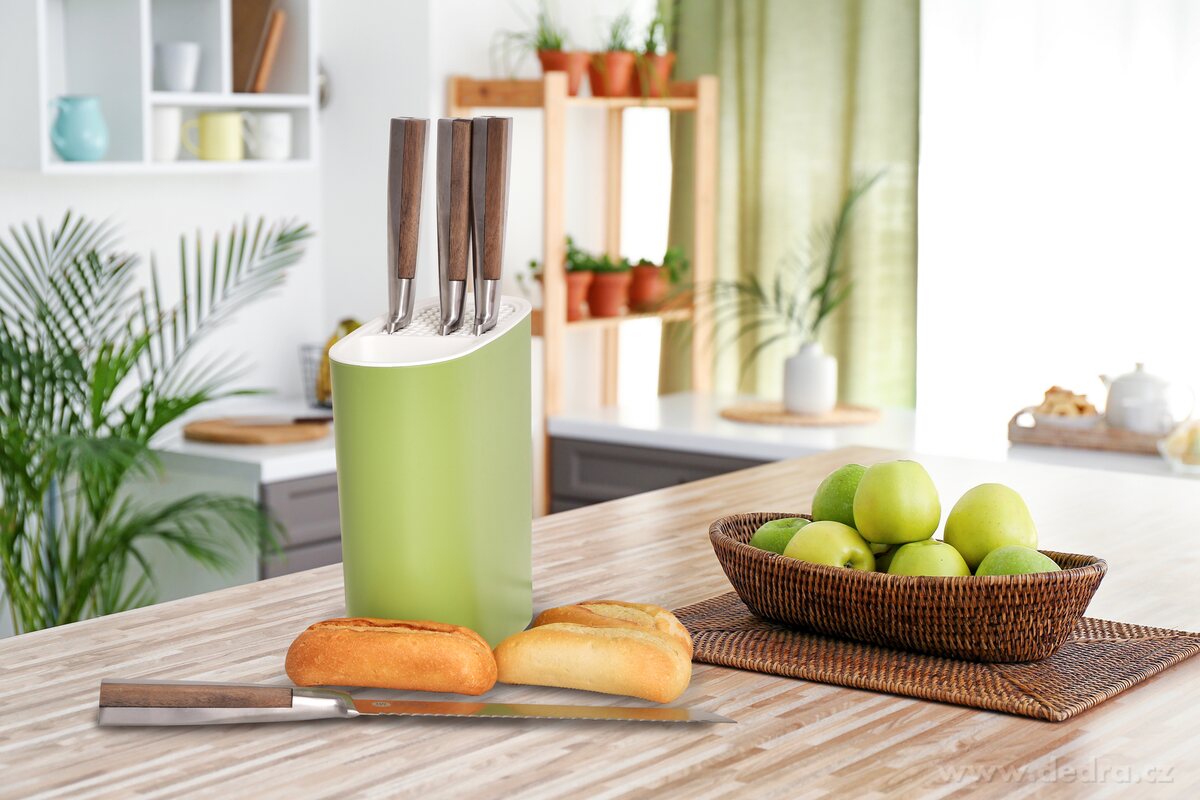 GOURMET, 2v1 šikmý stabilní stojan a odkapávač na nože – náhled 3 | Grand Móda