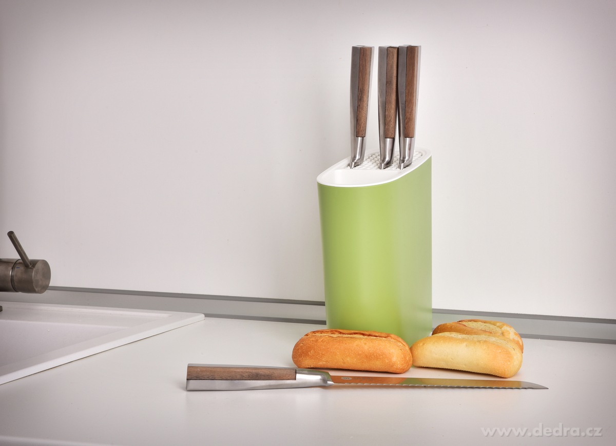 GOURMET, 2v1 šikmý stabilní stojan a odkapávač na nože – náhled 5 | Grand Móda