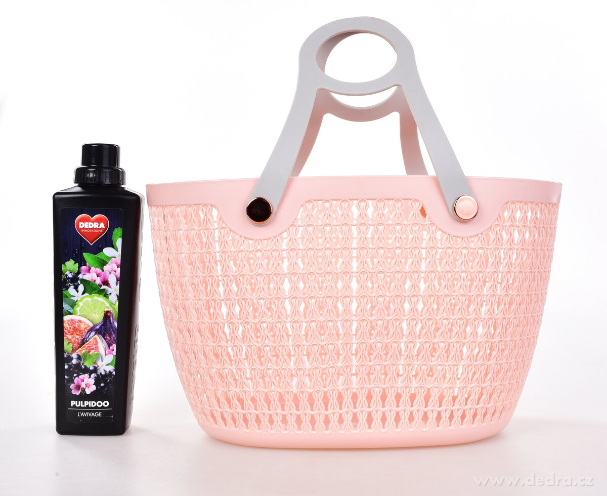 BEAUTY, Velký stylový košík se silikonovými odnímatelnými uchy – náhled 5 | Grand Móda