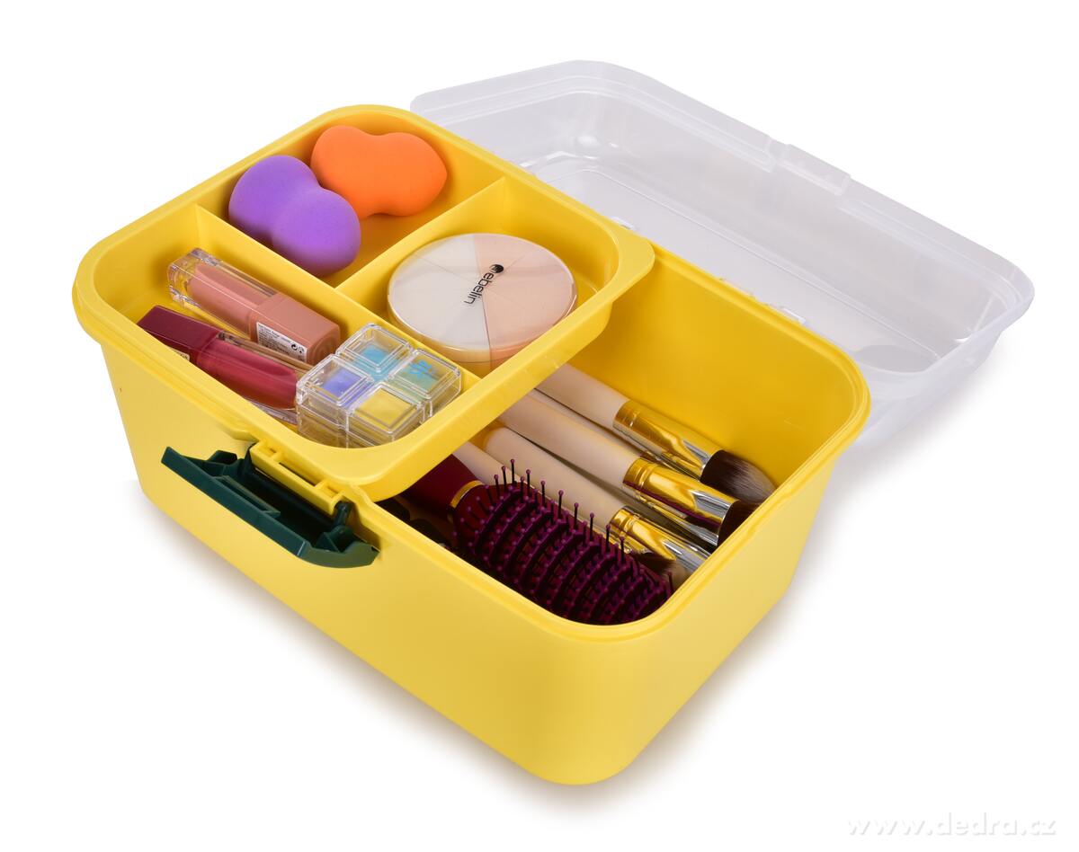 16, 5 cm úložný kufr se sklopnou rukojetí | Malé a přenosné organizéry | Grand Móda