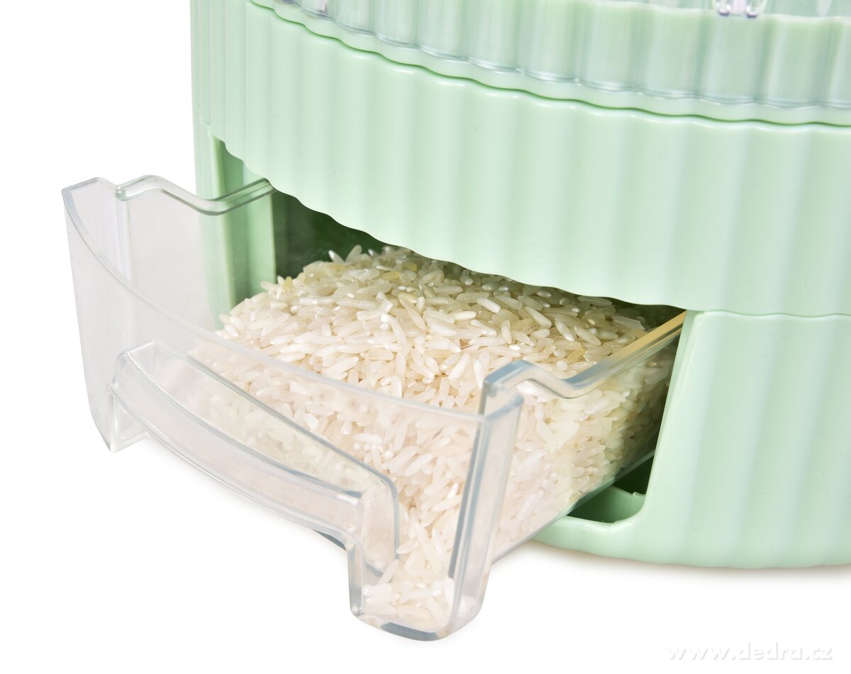 GOURMET 360°, otočný dávkovač sypkých potravin, 6 zásobníků na luštěniny, rýži a obiloviny – náhled 4 | Grand Móda