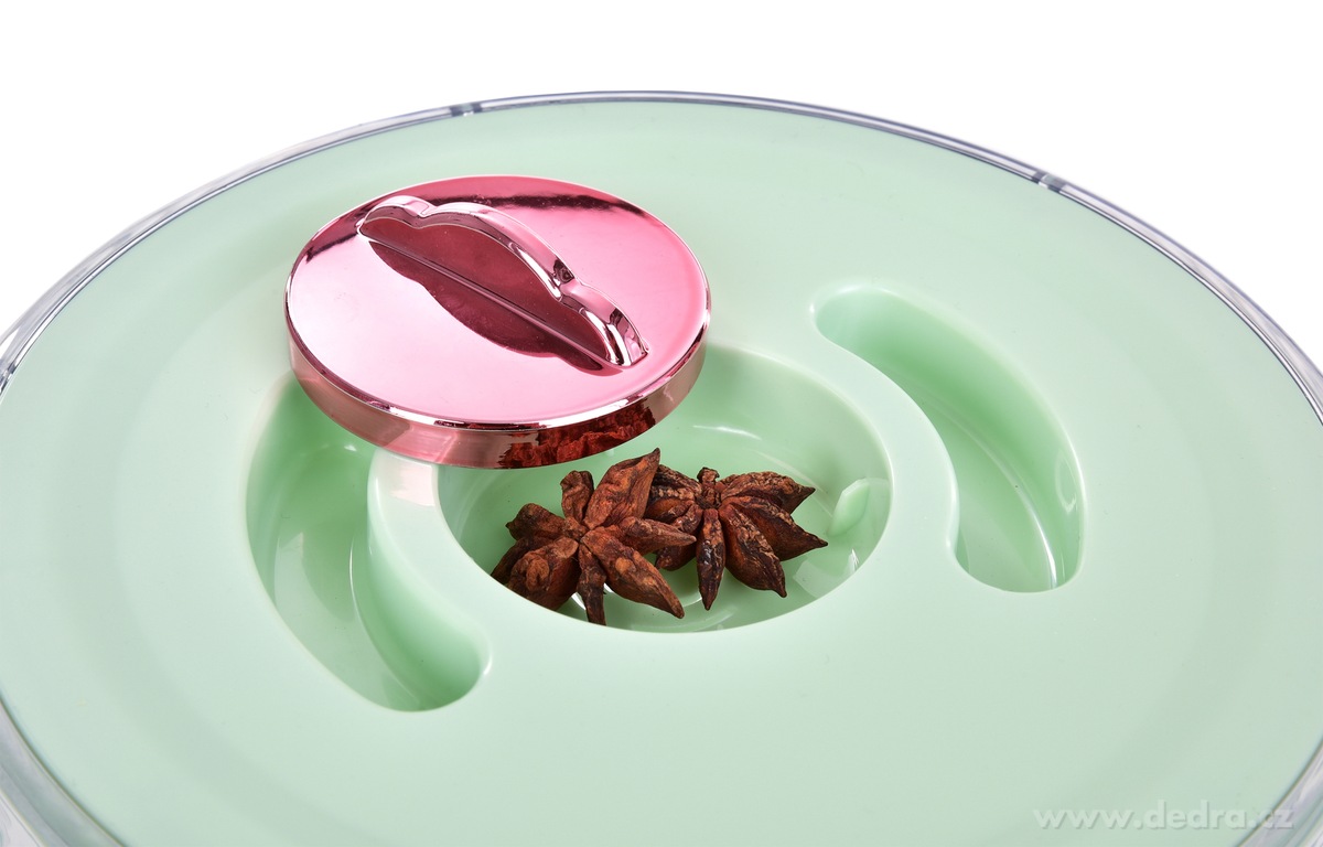 GOURMET 360°, otočný dávkovač sypkých potravin, 6 zásobníků na luštěniny, rýži a obiloviny – náhled 6 | Grand Móda