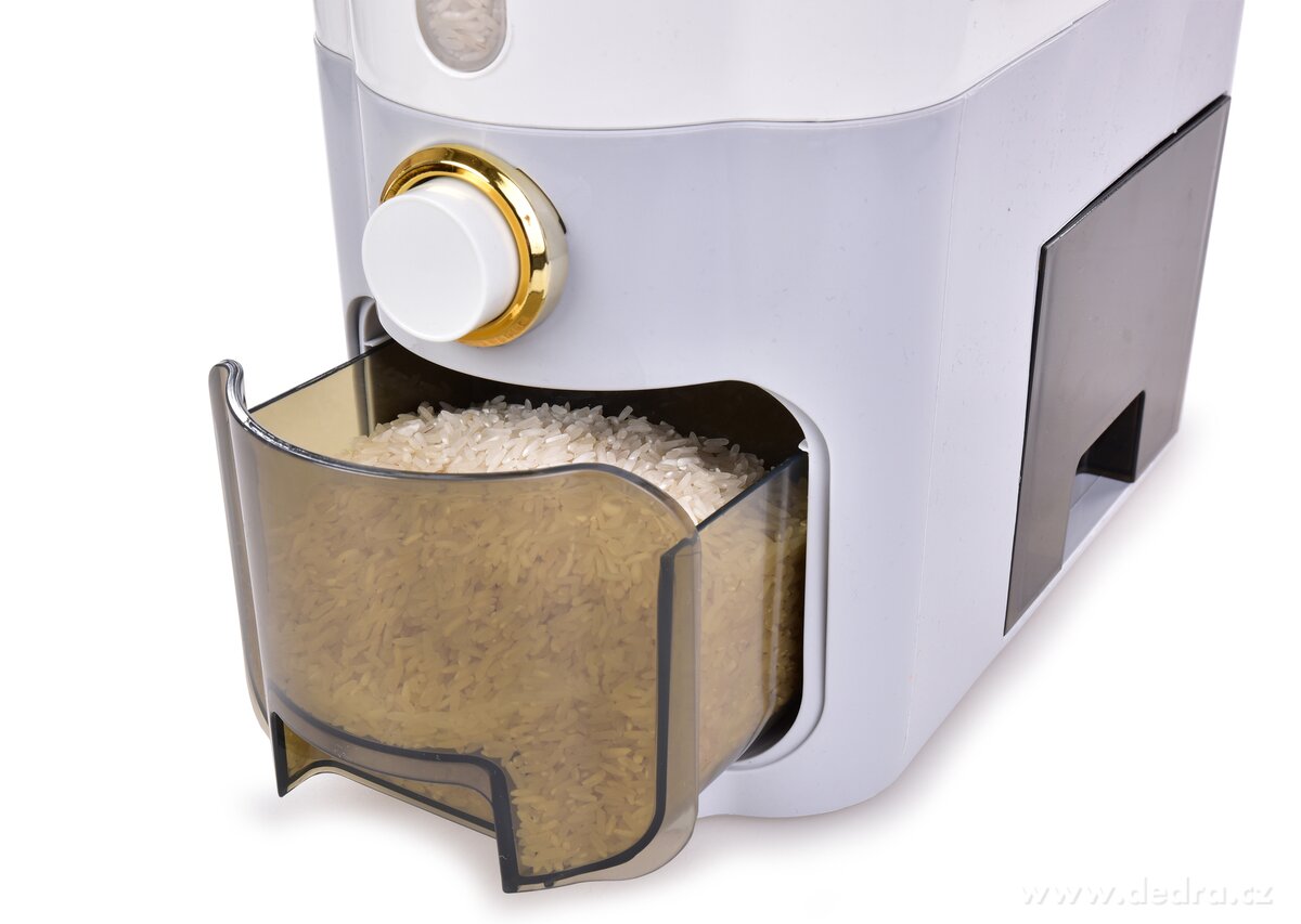 GOURMET, 8 kg, dávkovač sypkých potravin s okénkem & zásuvkami – náhled 2 | Grand Móda