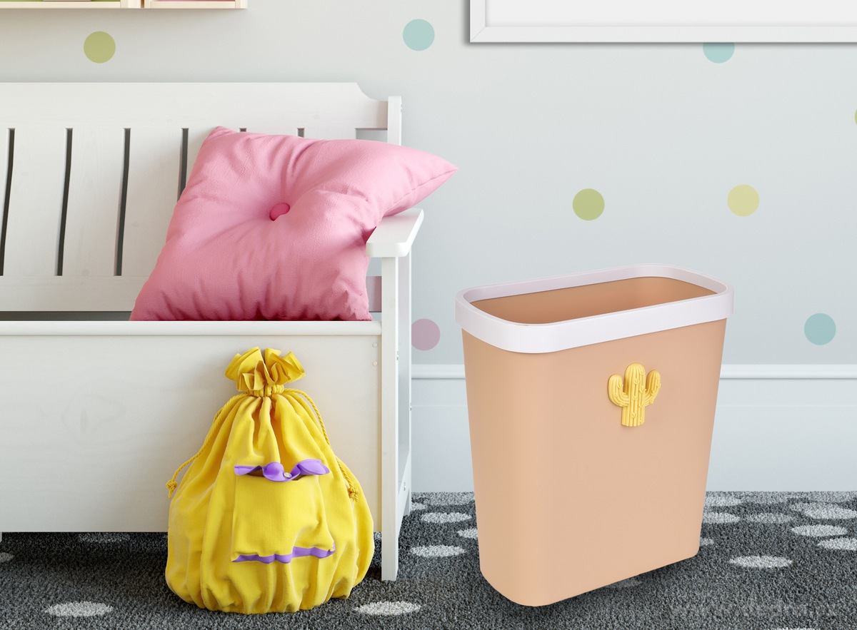 8,5 l stylov├Ż odpadkov├Ż ko┼í CACTUS - obr├ízek 3 | Ko┼íe na odpad | Grand M├│da