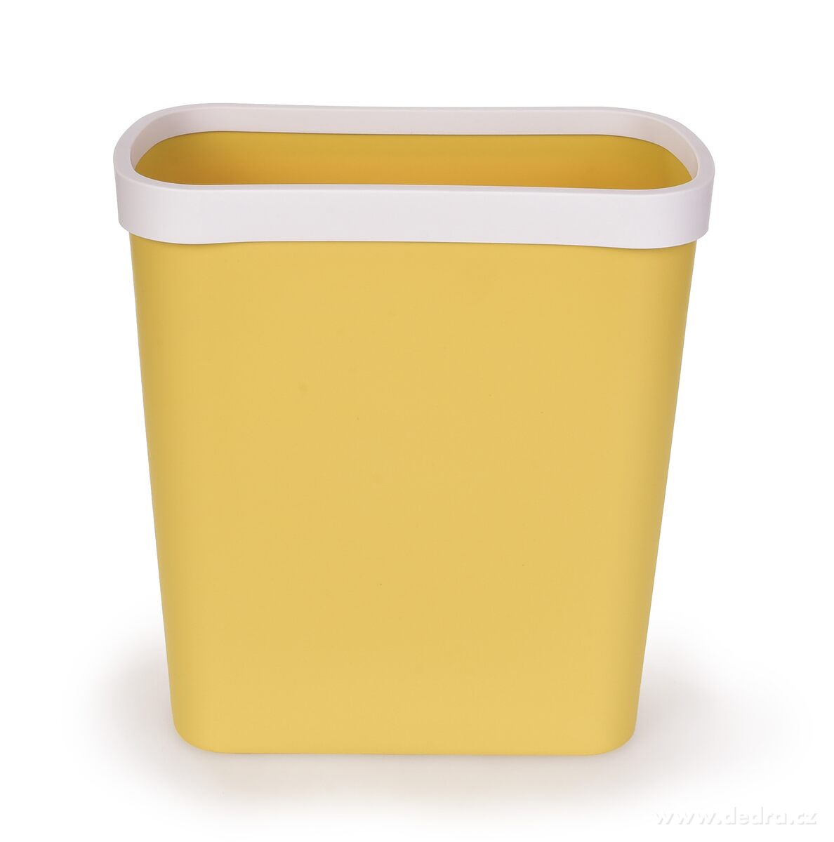 PRAKTIK, 8, 5 L, elegantní odpadkový koš bez víka s odnímatelným rámečkem