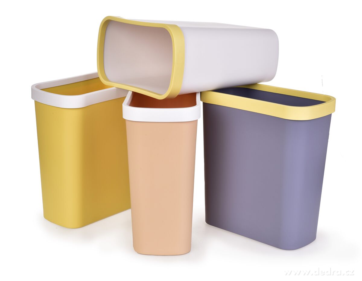 PRAKTIK | 8,5 L | elegantn├ş odpadkov├Ż ko┼í bez v├şka s odn├şmateln├Żm r├íme─Źkem - obr├ízek 5 | Ko┼íe na odpad | Grand M├│da