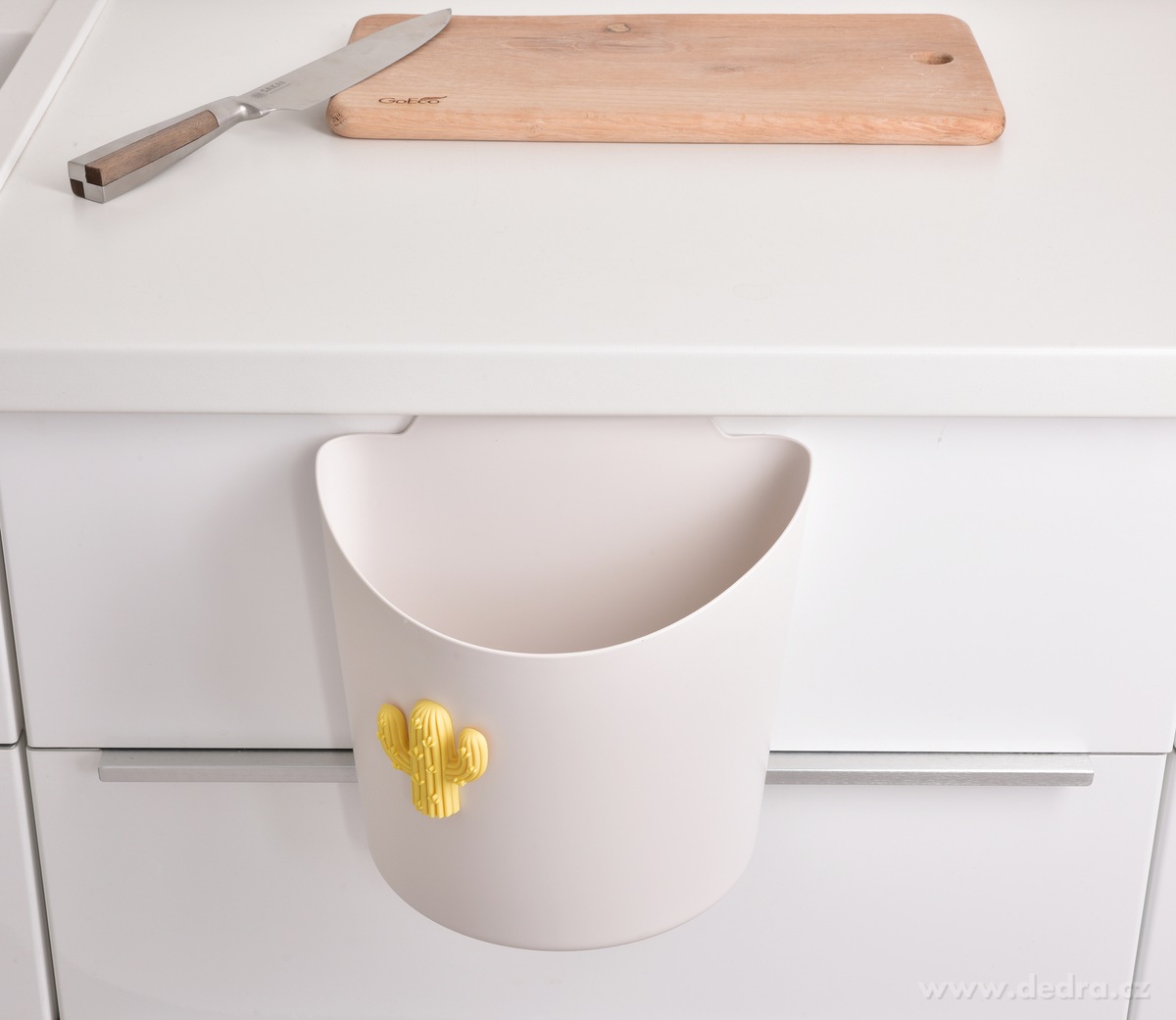 3, 4 l kuchyňský zbytkovník, závěsný odpadkový koš CACTUS – náhled 3 | Grand Móda