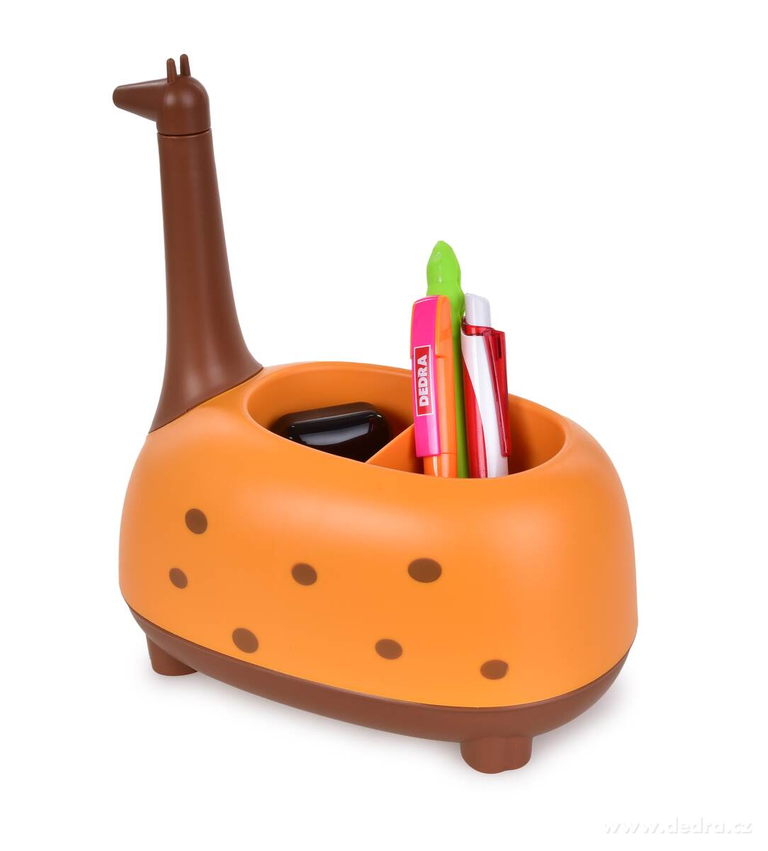 23 cm organizér/stojan ŽIRAFA se dvěma přihrádkami