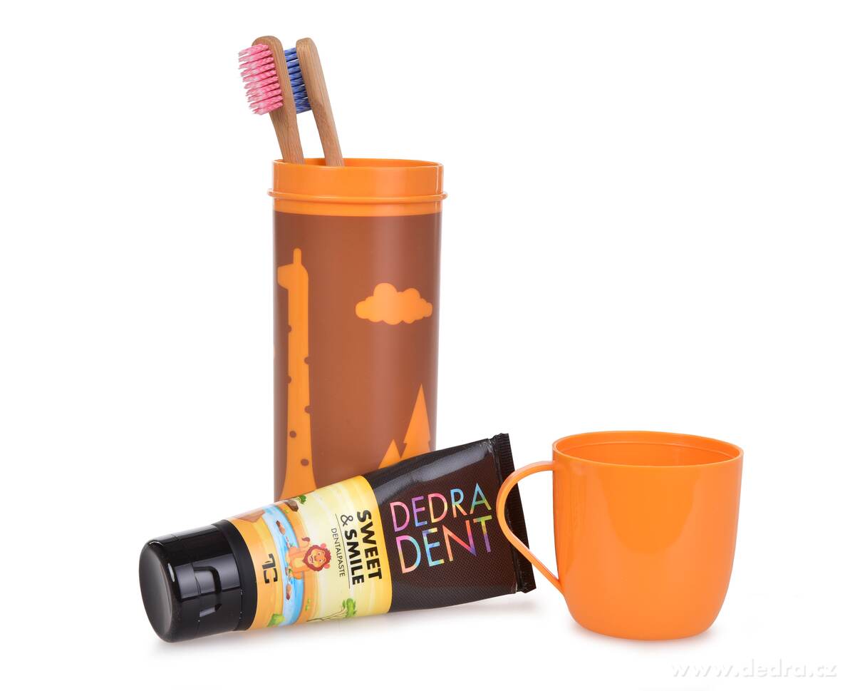 Cestovní pouzdro na zubní kartáčky a pastu ŽIRAFA – náhled 6 | Grand Móda