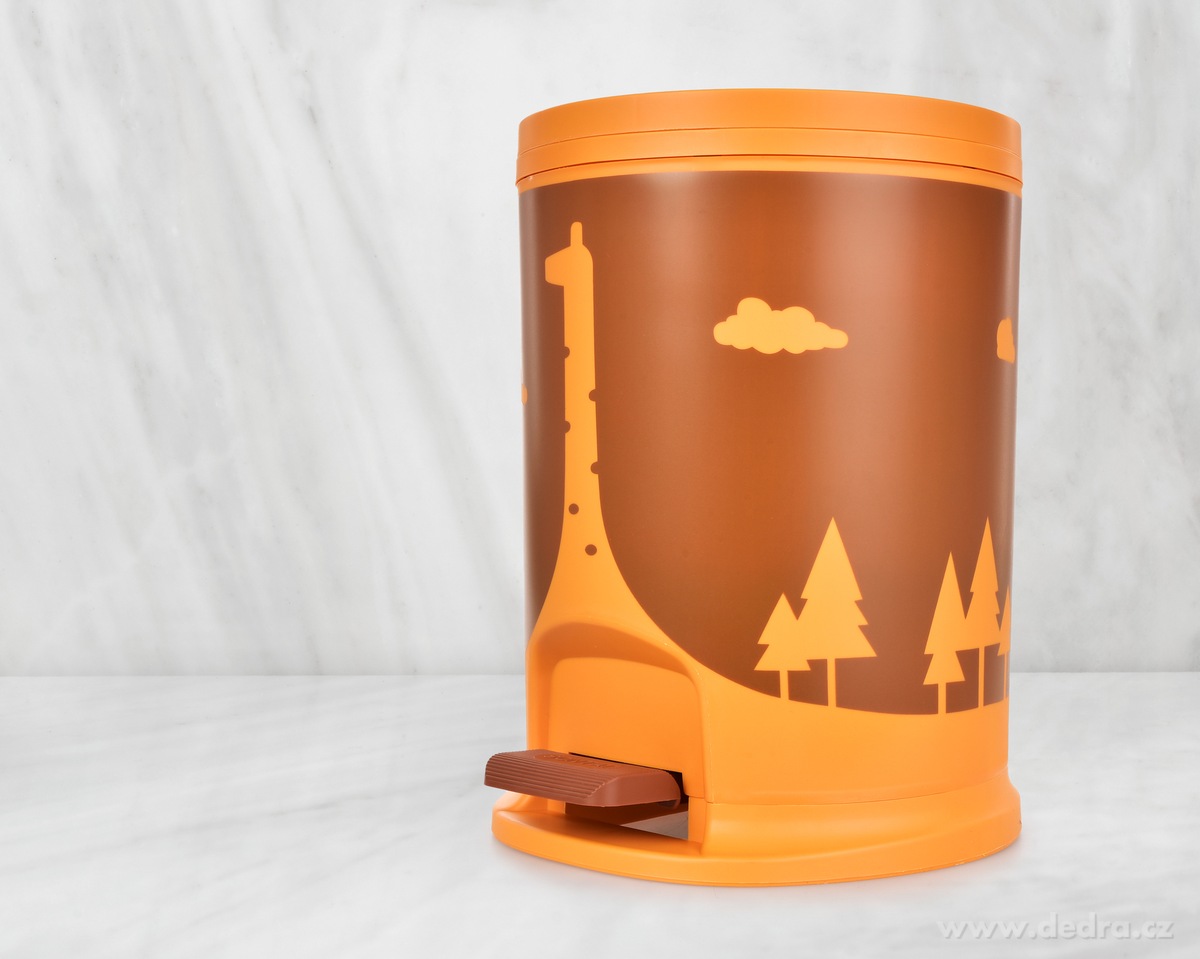 8 l nášlapný odpadkový koš ŽIRAFA – náhled 3 | Grand Móda