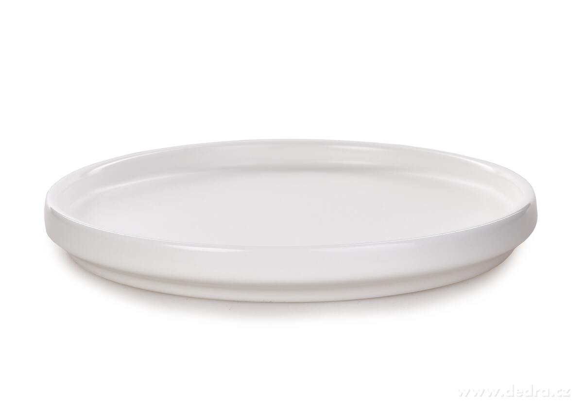 20 cm keramický tác na svíčky a dekorace | Svícny a aromalampy | Grand Móda