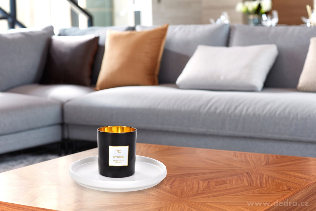 20 cm keramický tác na svíčky a dekorace – náhled 3 | Grand Móda