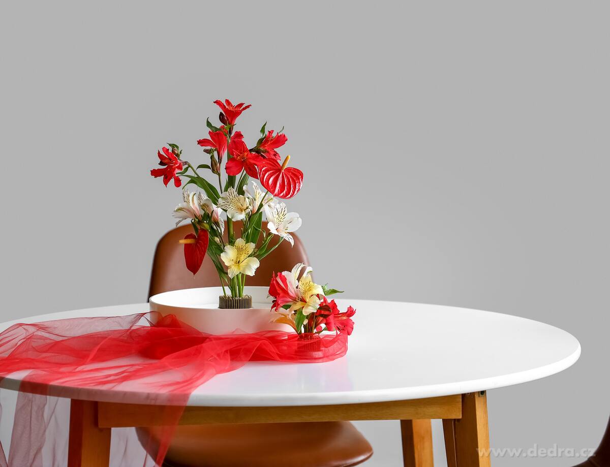 15 cm keramická mísa na svíčky a dekorace a na květinové aranžmá IKEBANA – náhled 4 | Grand Móda