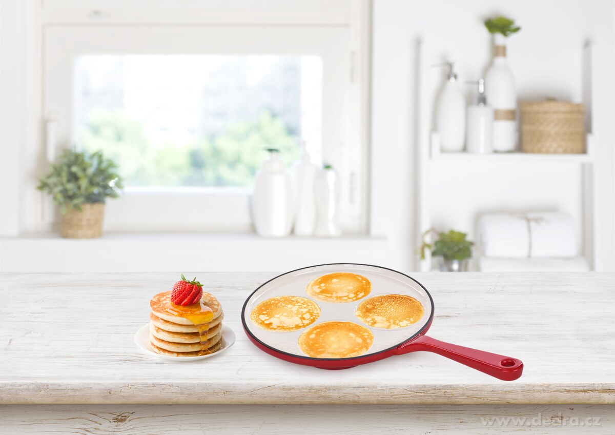 MASSIVE, litinový lívanečník, pánev na lívance & bramboráčky, POÊLE – náhled 3 | Grand Móda