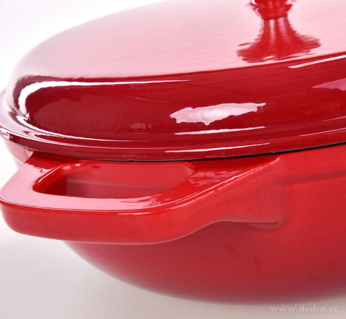 MASSIVE, litinový kulatý hrnec s poklicí, CASSEROLE, 4, 5 L – náhled 6 | Grand Móda