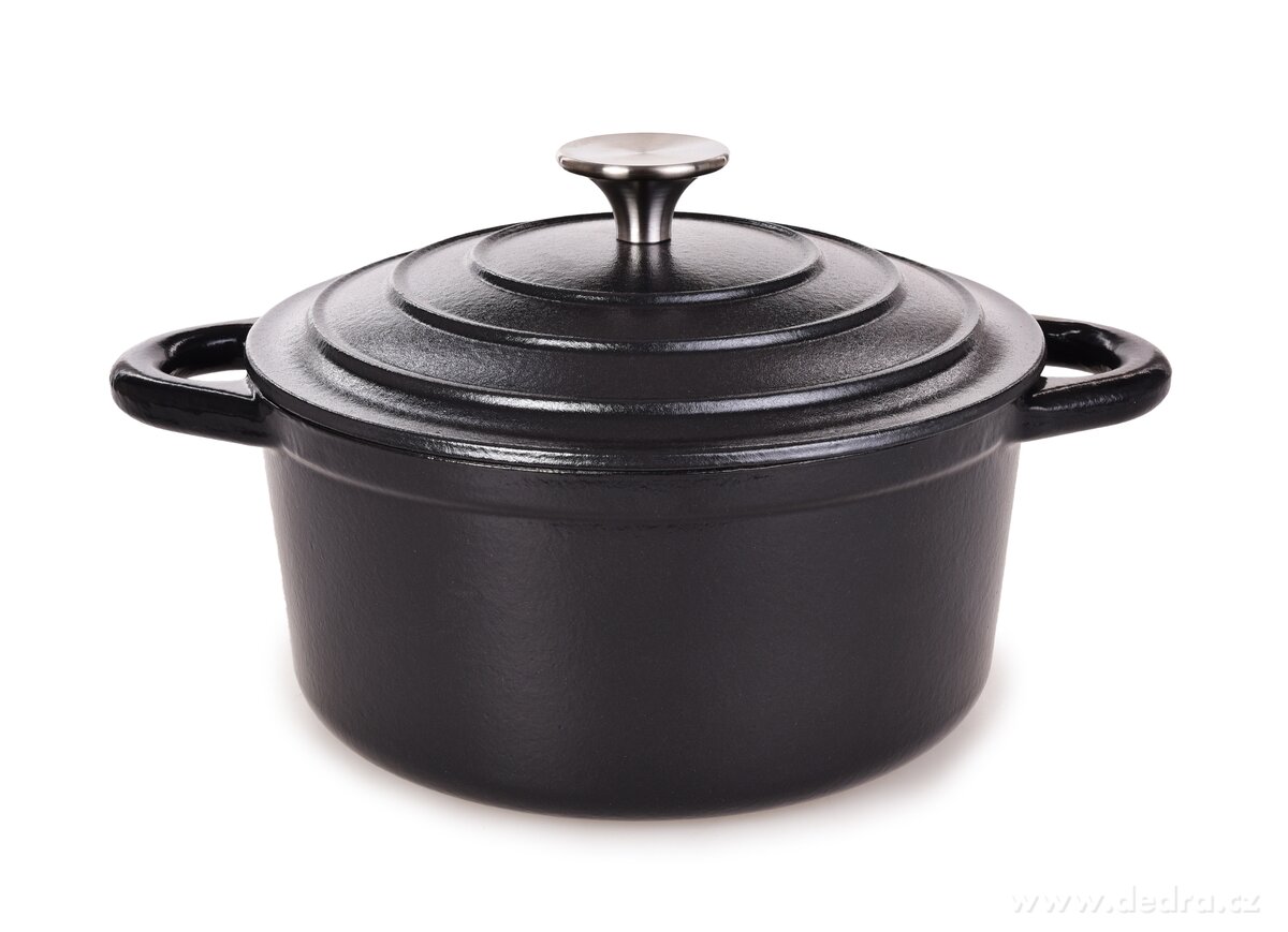 MASSIVE, litinový hrnec se samopodlévací poklicí, 2, 5 L | Hrnce a pánve | Grand Móda